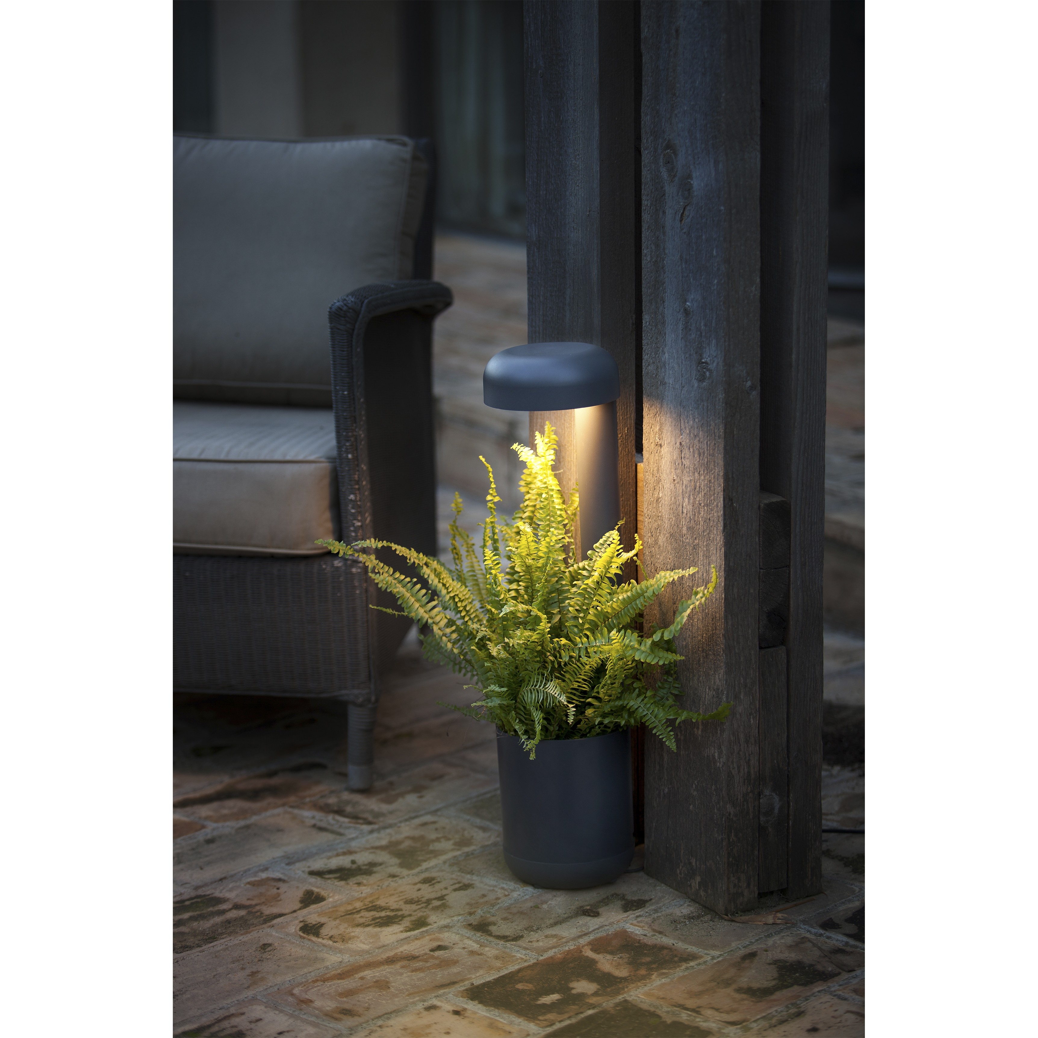 Faro Ландшафтный светильник Grow темно-серый 65 см