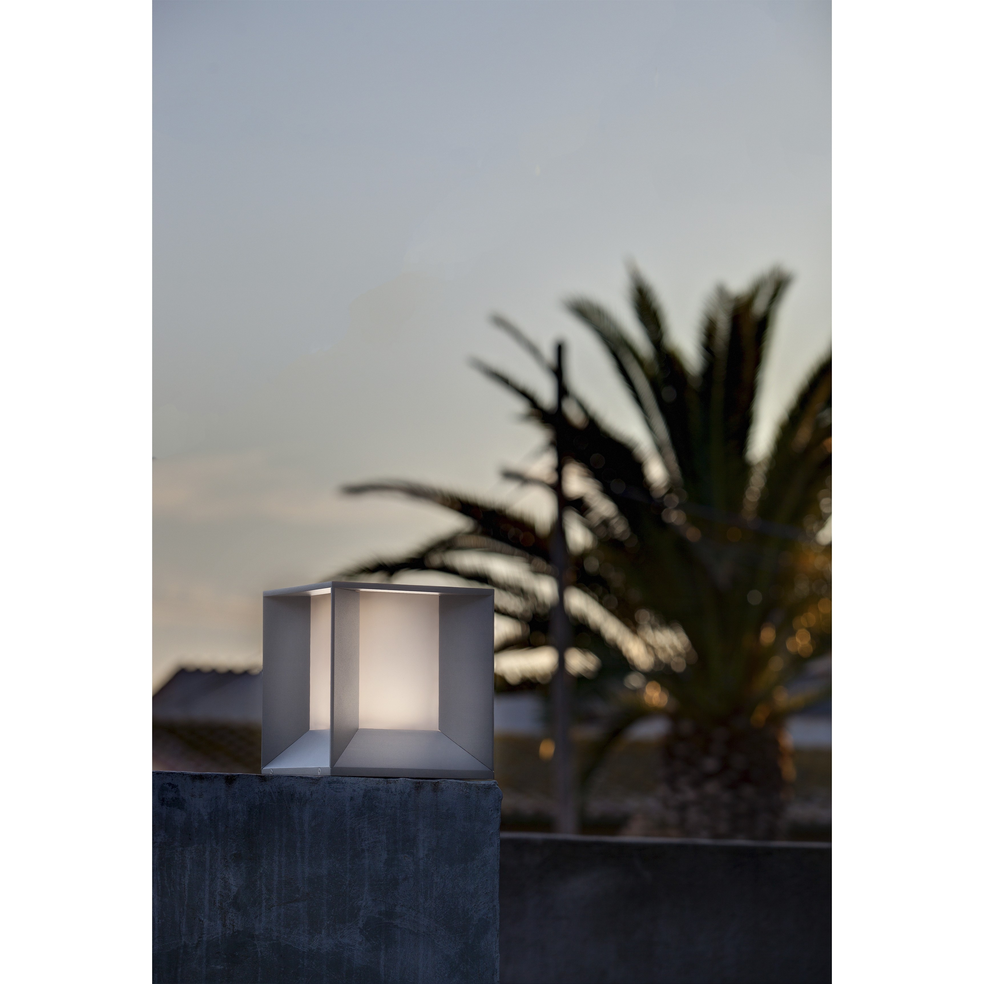 Faro Уличный настенный светильник Mila темно-серый