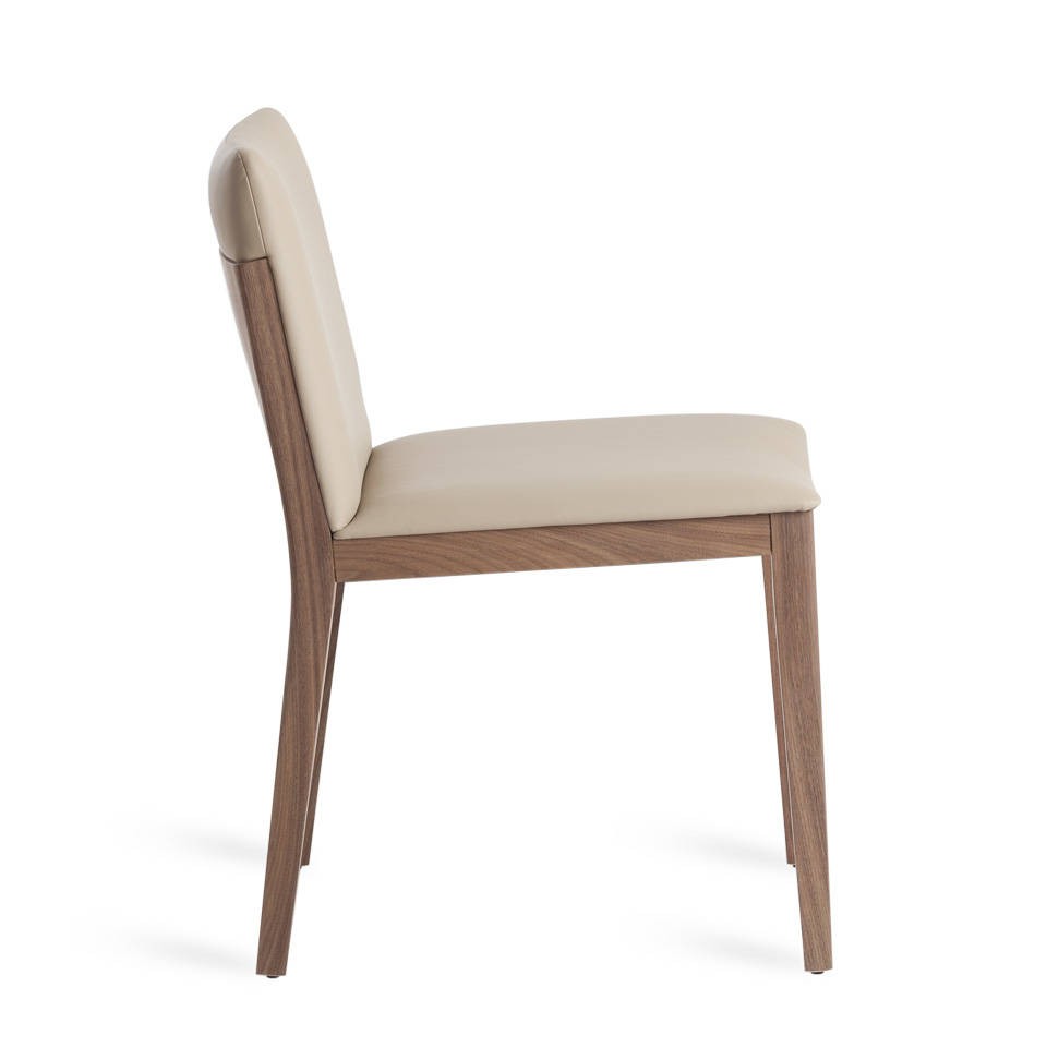 Angel Cerda Мягкий стул кожаный коричневый CPMK109-VISON