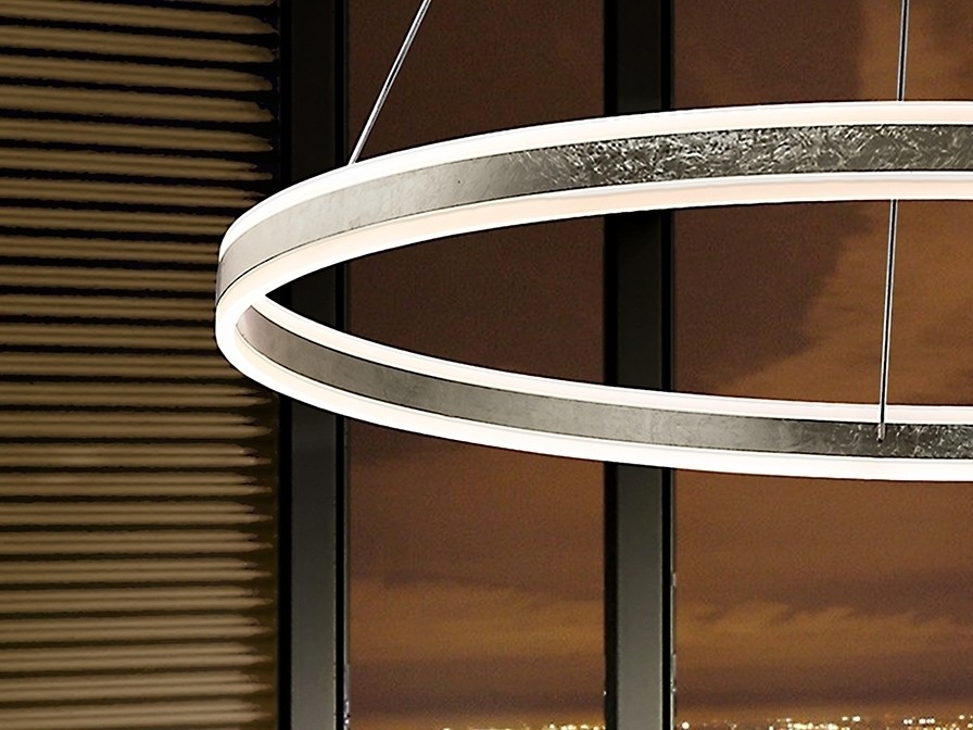 Schuller Подвесной светильник Helia 100 см серебро
