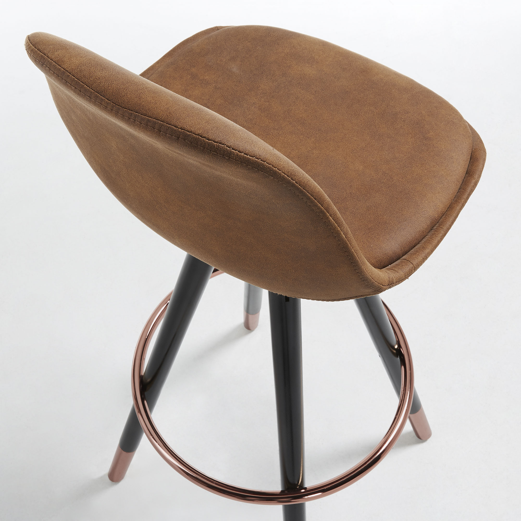 La Forma (ex Julia Grup) Барный стул Stag коричневый