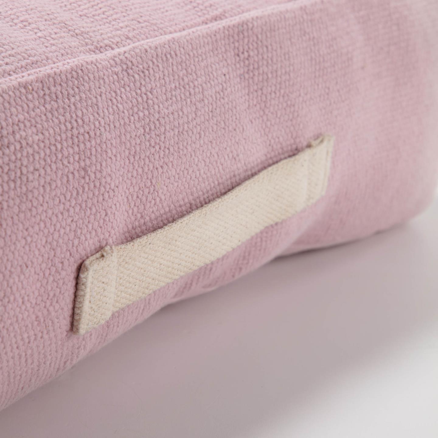 La Forma (ex Julia Grup) Напольная подушка Sarit из 100% хлопка розовая 60 x 60 cm