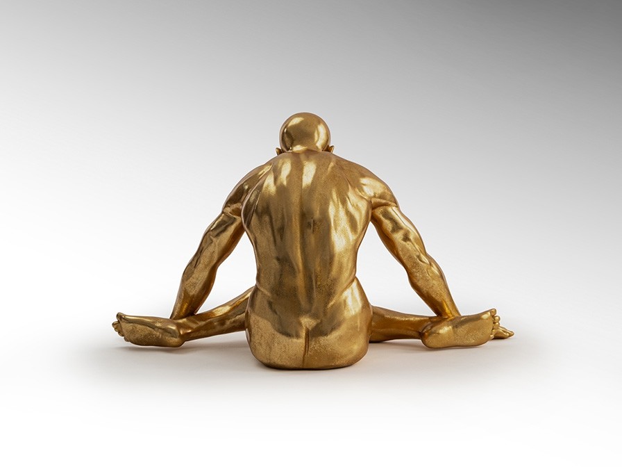 Schuller Фигурка большая Yoga золото