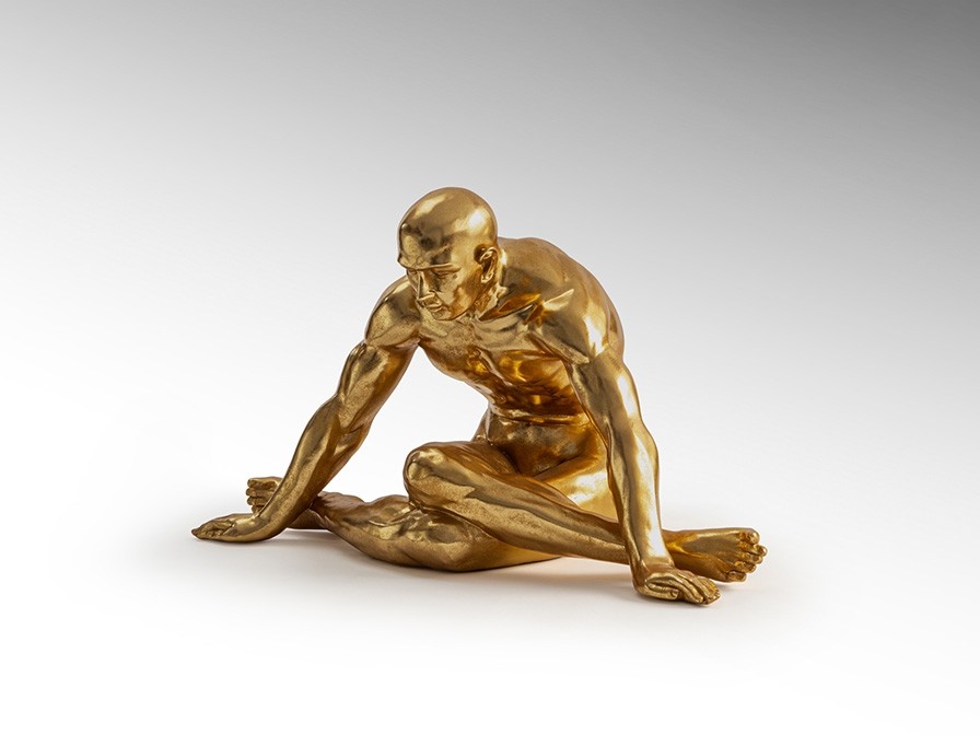 Schuller Фигурка большая Yoga золото