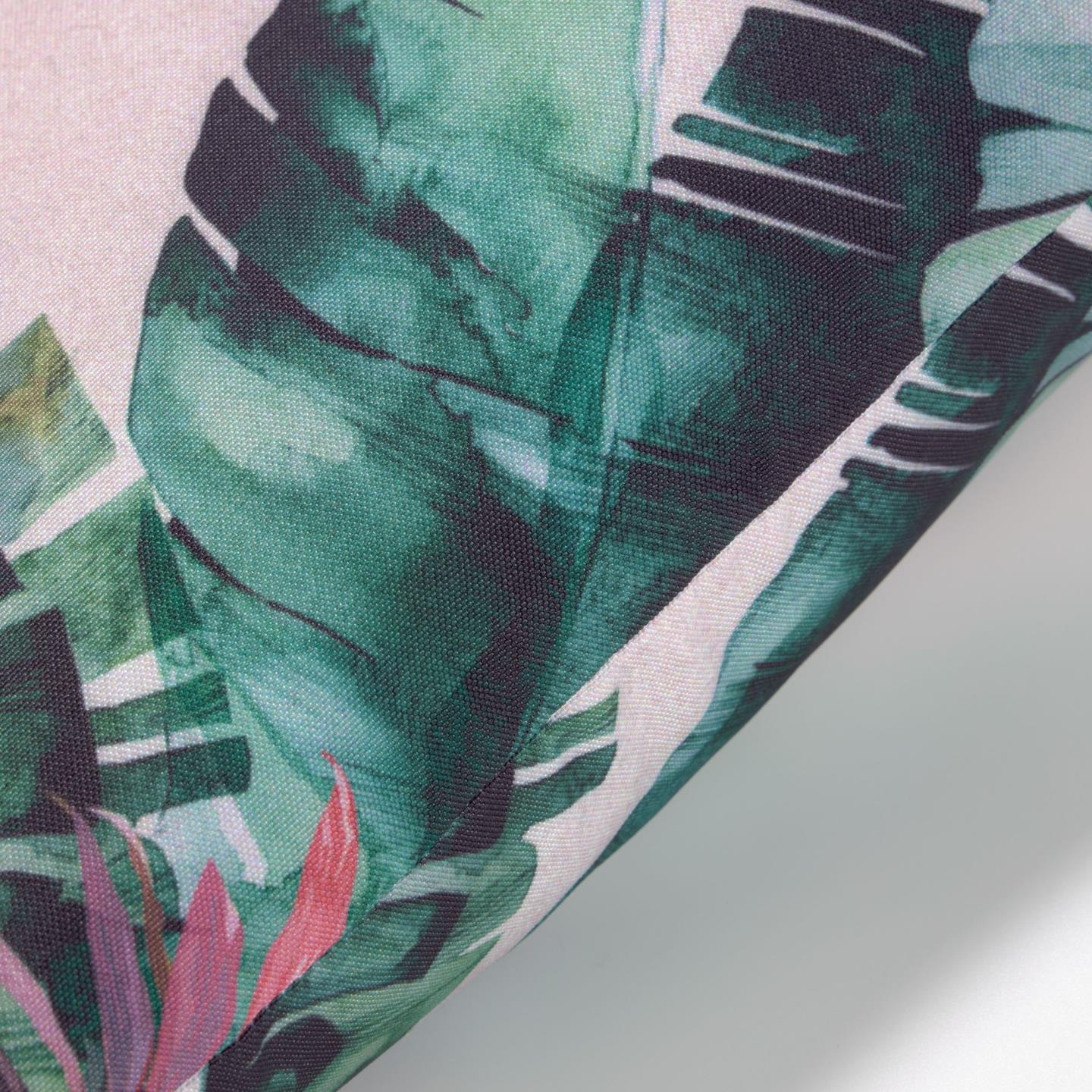 La Forma (ex Julia Grup) Чехол для подушки Hermie с зелеными листьями 45 x 45 cm