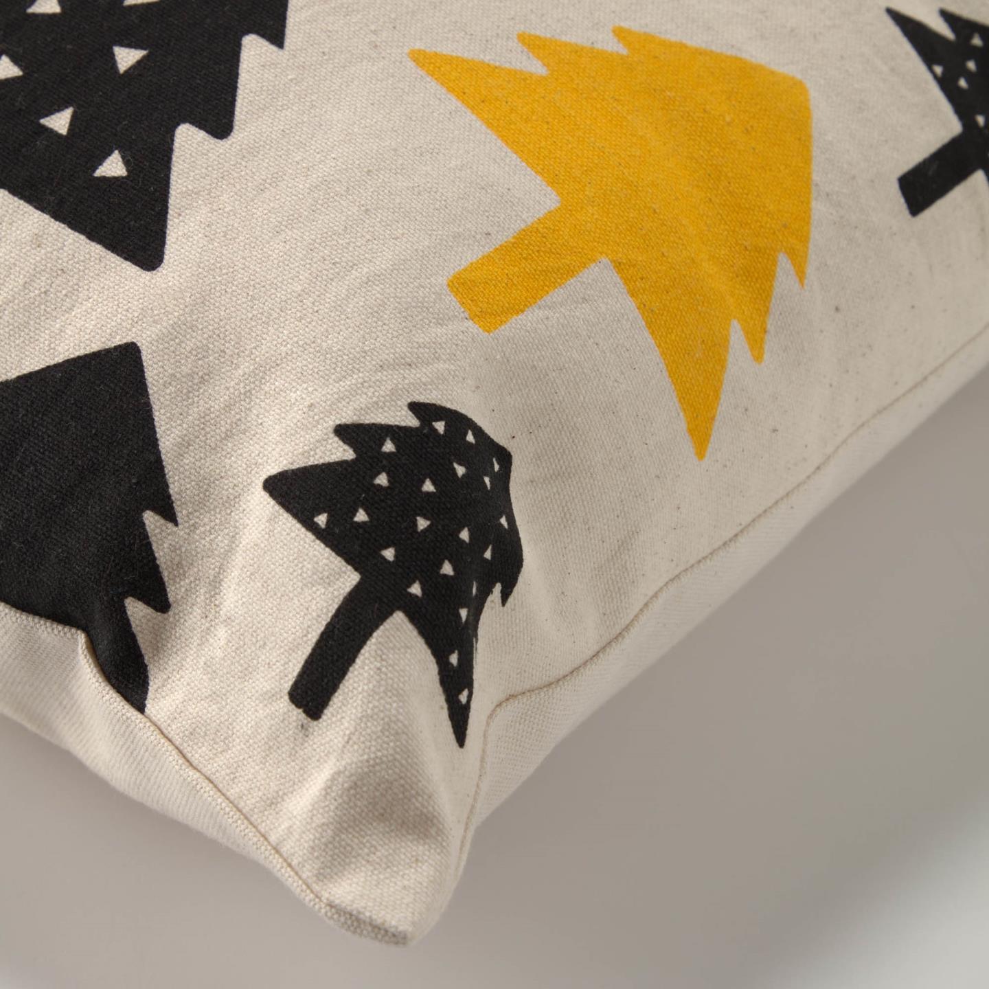 La Forma (ex Julia Grup) Чехло для подушки Saori 100% хлопок с маленькими деревьями 45 x 45 cm