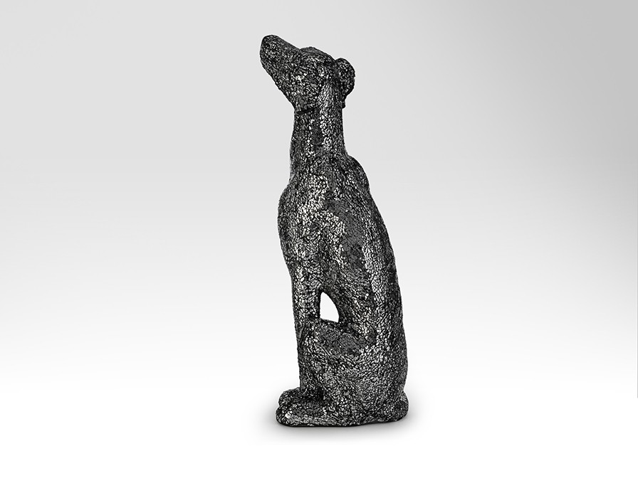 Schuller Декоративная фигура Dogo черный/серебро