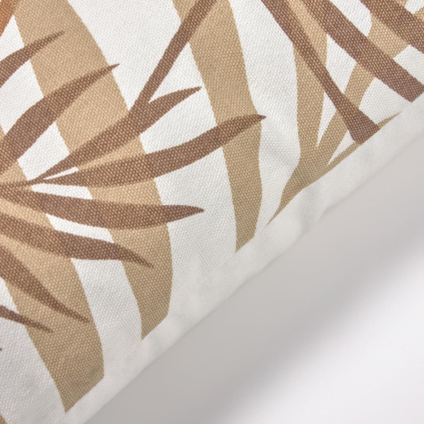 La Forma (ex Julia Grup) Чехол для подушки Amorela 100% хлопок с коричневыми листьями 45 x 45 cm