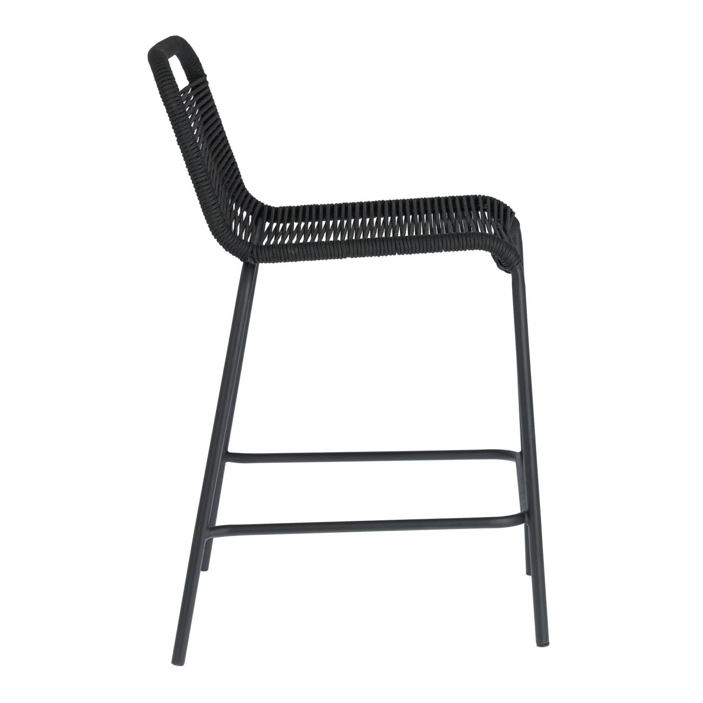 La Forma (ex Julia Grup) Полубарный стул Glenville 62 см черный