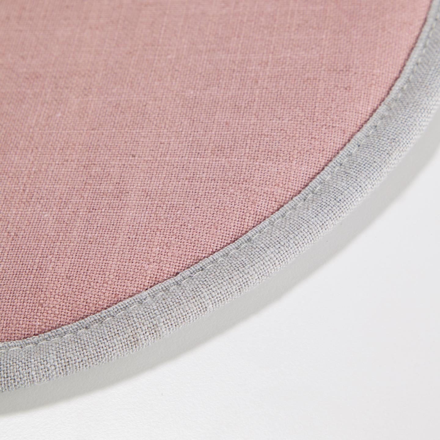 La Forma (ex Julia Grup) Круглая подушка для стула Prisa розовая, 35 см