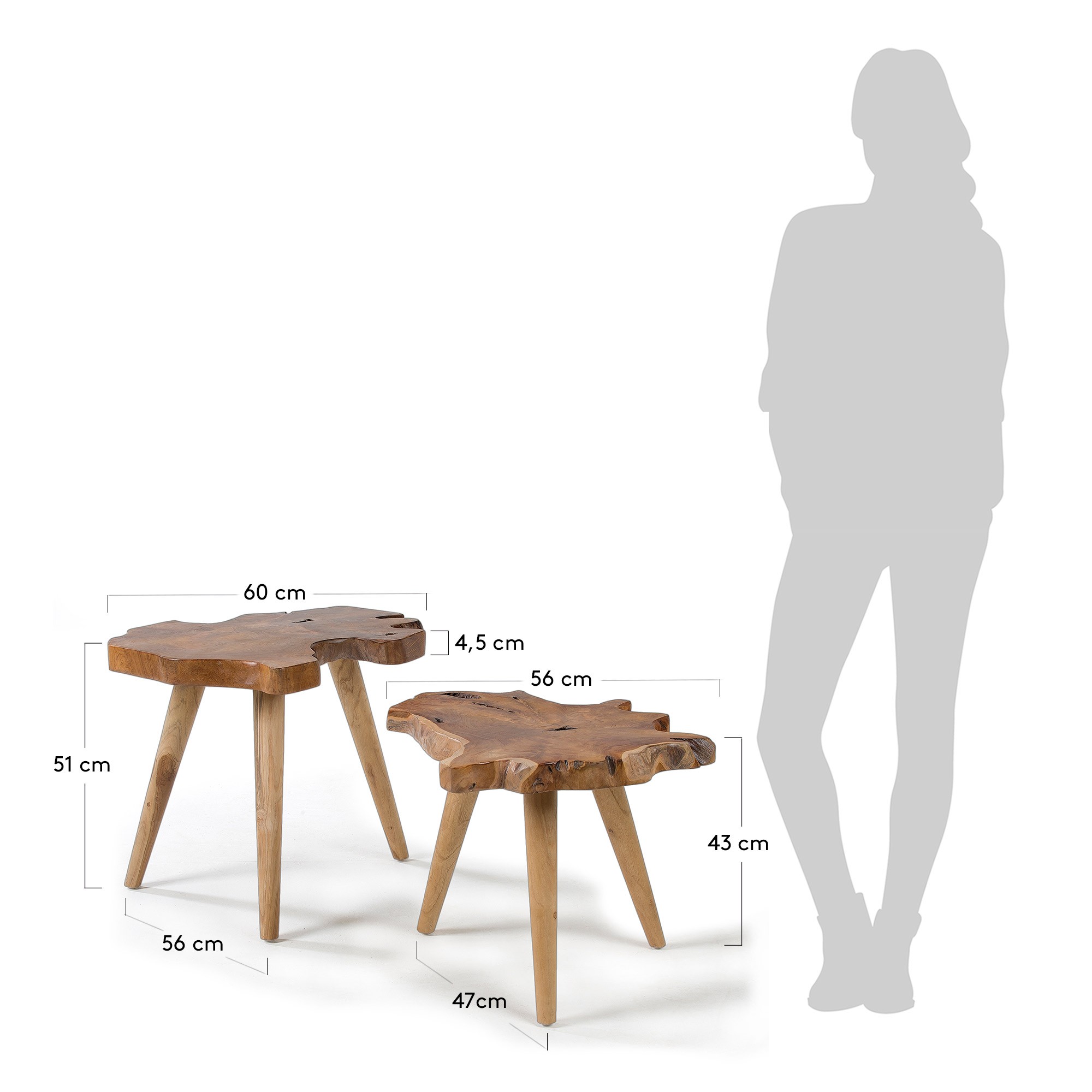 La Forma (ex Julia Grup) Комплект столиков Harris