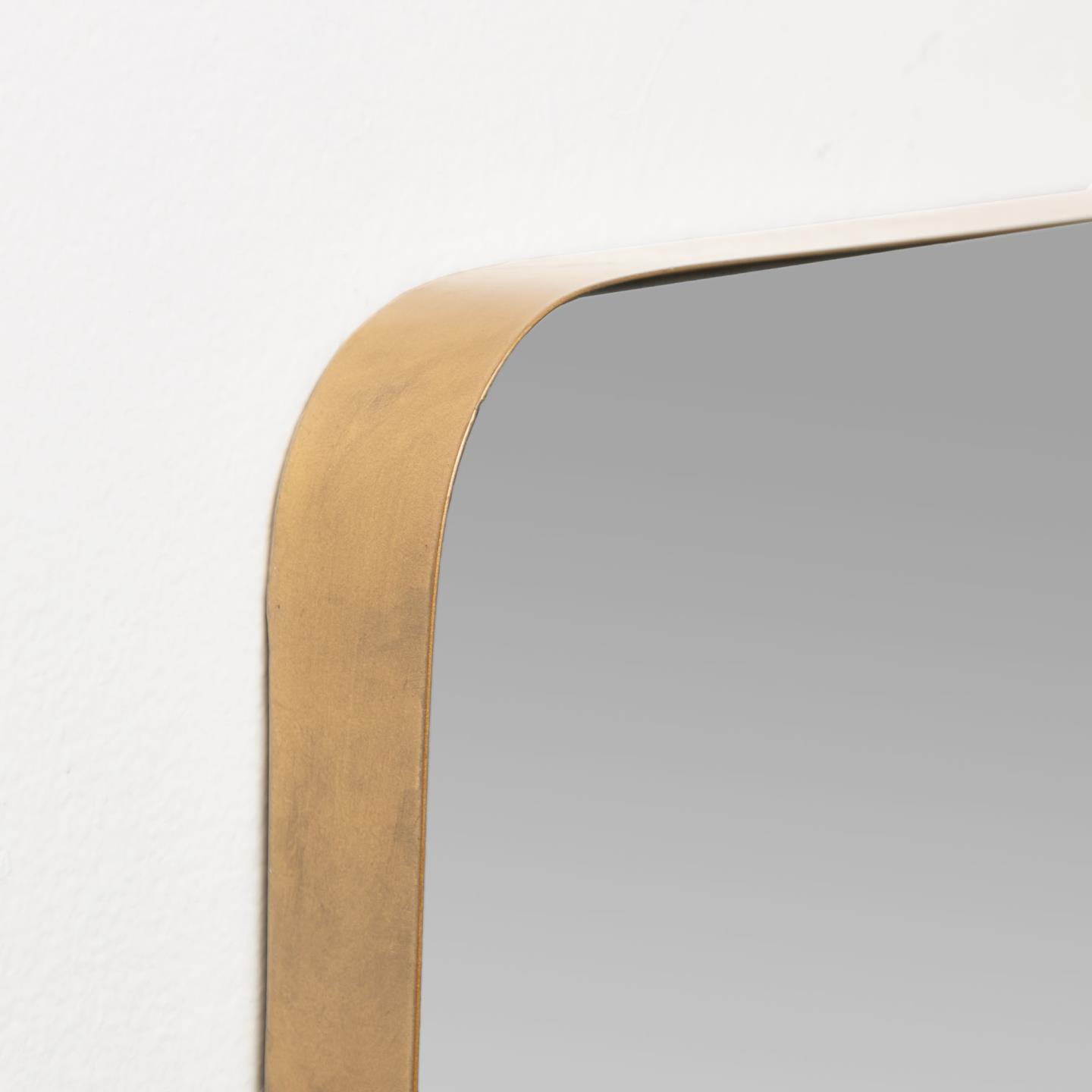 La Forma (ex Julia Grup) Зеркало настенное Orsini металлическое золотое 55 x 150,5 см