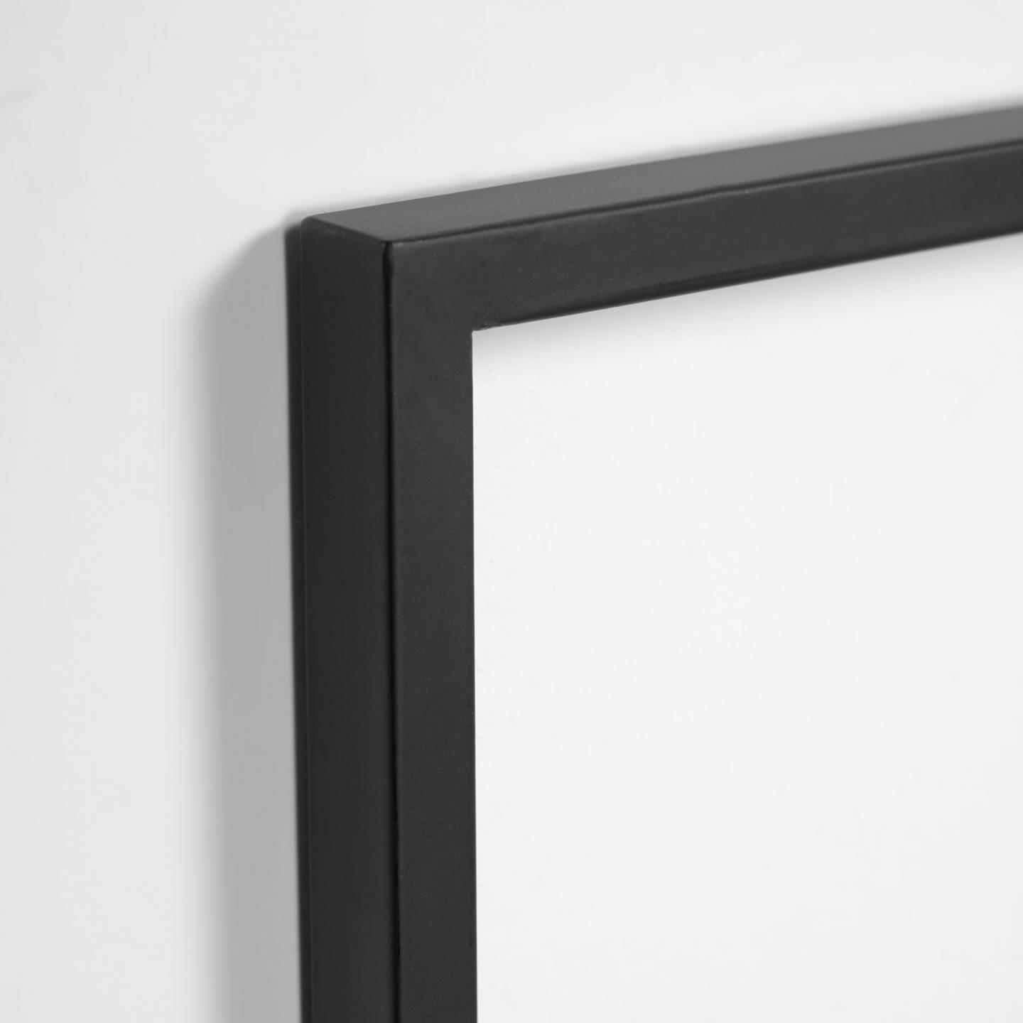 La Forma (ex Julia Grup) Настенная панель Nakita черная металлическая 40 x 46 cm