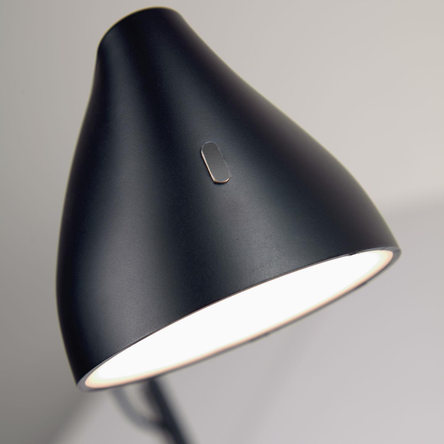 La Forma (ex Julia Grup) Настольная лампа Eldina из металла с черным покрытием