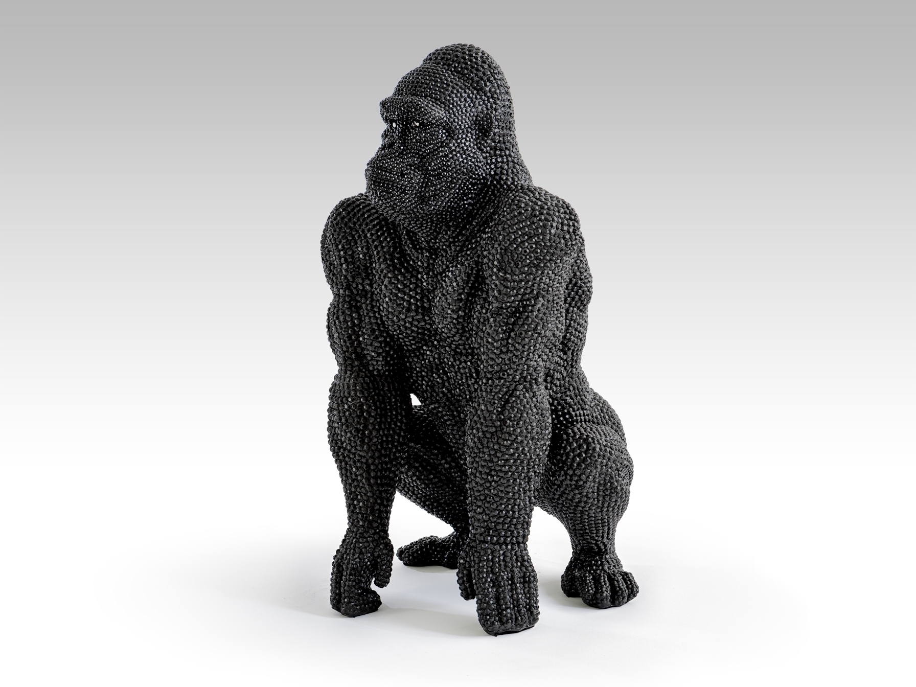Schuller Фигура большая Gorila черная